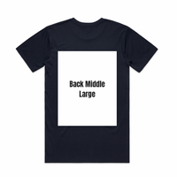 Custom Printed T-shirt (From $25 AUD printed excl GST)