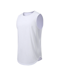 White Tank Top on a white background