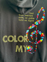 Color My Music Hoodie