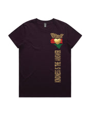 Load image into Gallery viewer, Kindness is the Answer Short Sleeve T-shirt - Vertical Design
