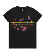 Load image into Gallery viewer, Color My Music T-shirt
