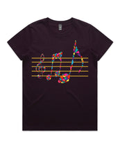 Load image into Gallery viewer, Color My Music T-shirt
