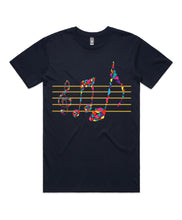 Load image into Gallery viewer, Color My Music T-shirt
