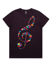 Load image into Gallery viewer, Color My Treble T-shirt
