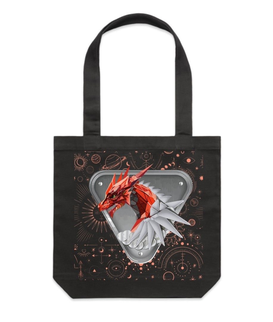 Rhodonite Dragon Carrie Tote