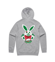 Load image into Gallery viewer, Try Bunny Zipped Hoodie
